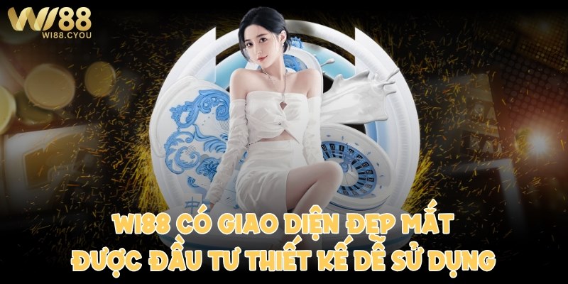 Trang web có giao diện đẹp mắt được đầu tư thiết kế dễ sử dụng